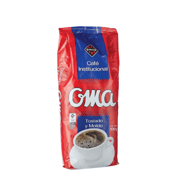 Café Oma institucional libra x 500 grs 