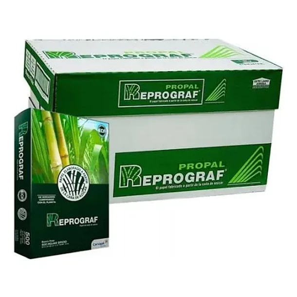 Caja de resmas oficio  Reprograph x 10 unidades (blanco) 