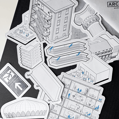 Stickers Pack "Dónde viene el cartel para rayar"