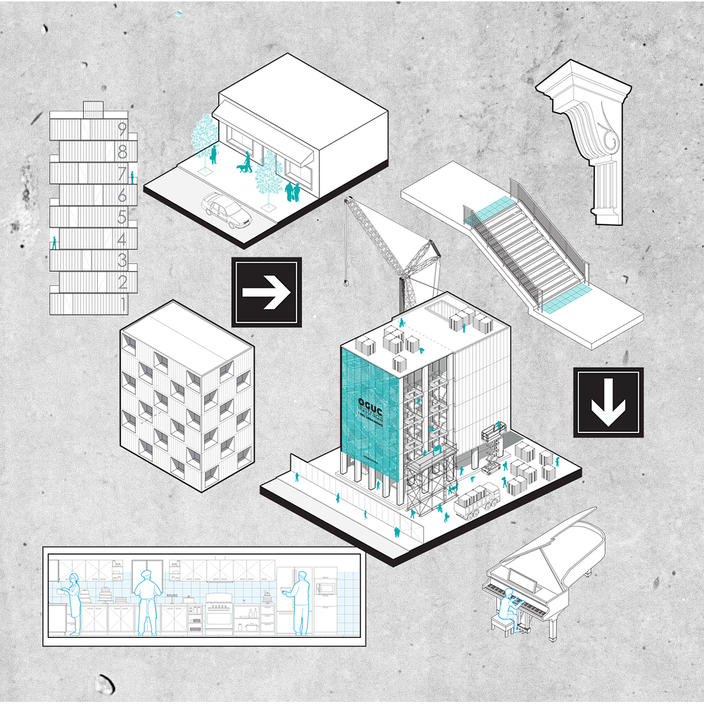 Stickers Pack "Donde viene la grúa"