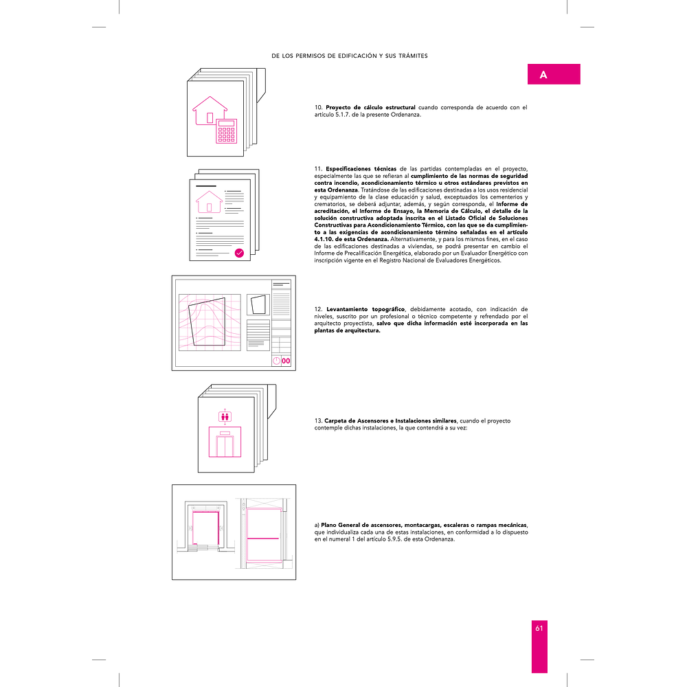 Páginas 61 y 111 del Vol 3 de la Construcción