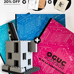 Tripack + 🧰 📔 🧾 + Portalápices armable Centro de Innovación UC