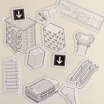 Stickers Pack "Dónde viene el teatro"