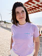 T-shirt Bordada Lilás - Thumbnail 1