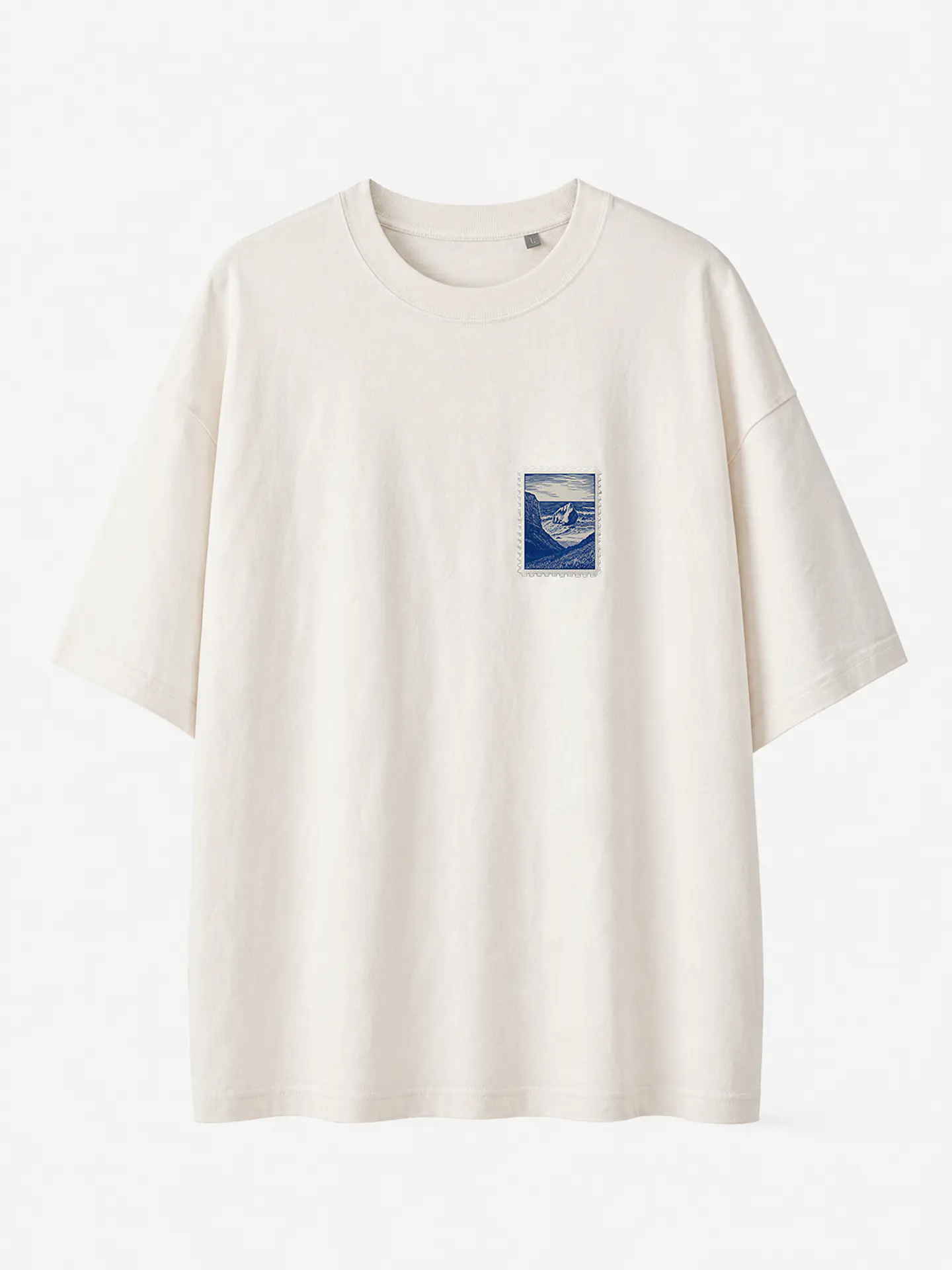T-shirt Santa Cruz Off White Oversize Regular 1