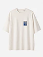 T-shirt Santa Cruz Off White Oversize Regular - Thumbnail 1