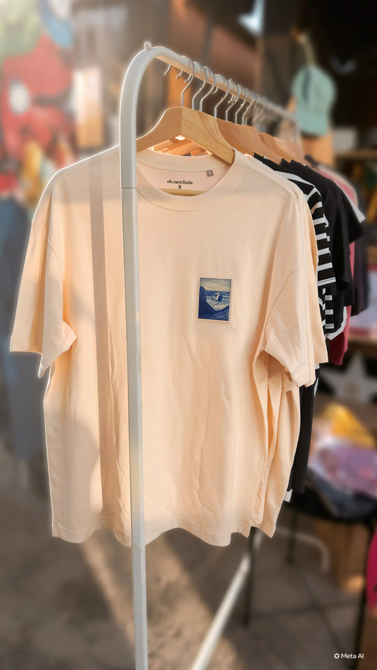 T-shirt Santa Cruz Off White Oversize Regular 3