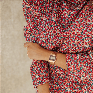 Reloj Casio Vintage Original Delgado Dorado A-700WG-9A