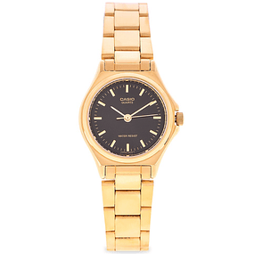 Reloj Casio Mini Mujer Metálico Dorado LTP-1130N-1A