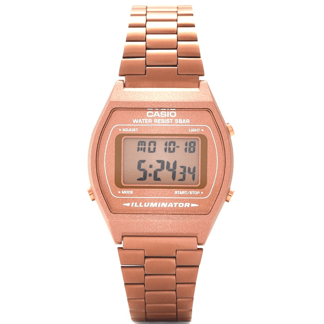 Reloj Vintage Rosé Cobre Metalizado B640
