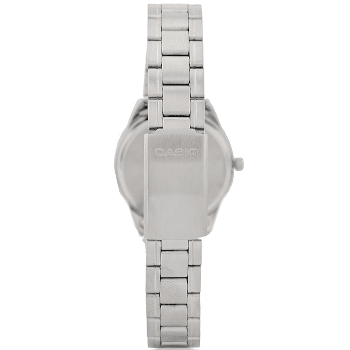 Reloj Casio Clásico Mujer Acero  Plateado LTP-V005D-7A 4