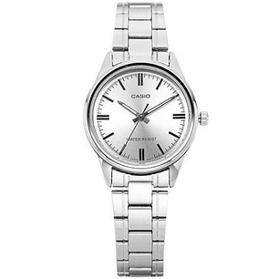 Reloj Casio Clásico Mujer Acero  Plateado LTP-V005D-7A