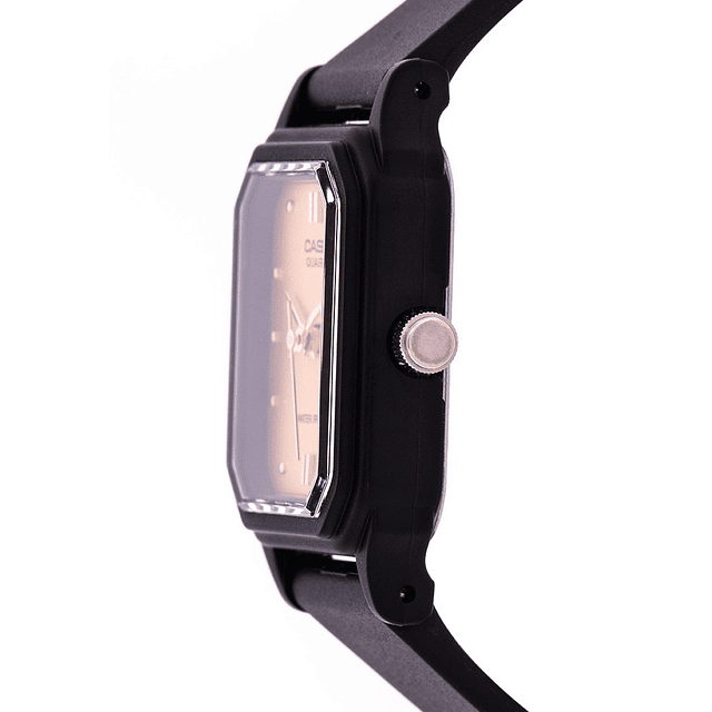 Casio Mini Mujer Resina Negro Dorado LQ-142E-9A