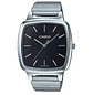 Reloj Casio Vintage Mujer XL Plateado Negro LTP-E117D-1A - Miniatura 2