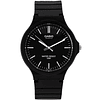 Reloj Casio Análogo Negro Resistente al agua MW-240-1E