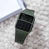 Reloj Casio Calculadora Hombre Resina Verde CA-53WF-3B