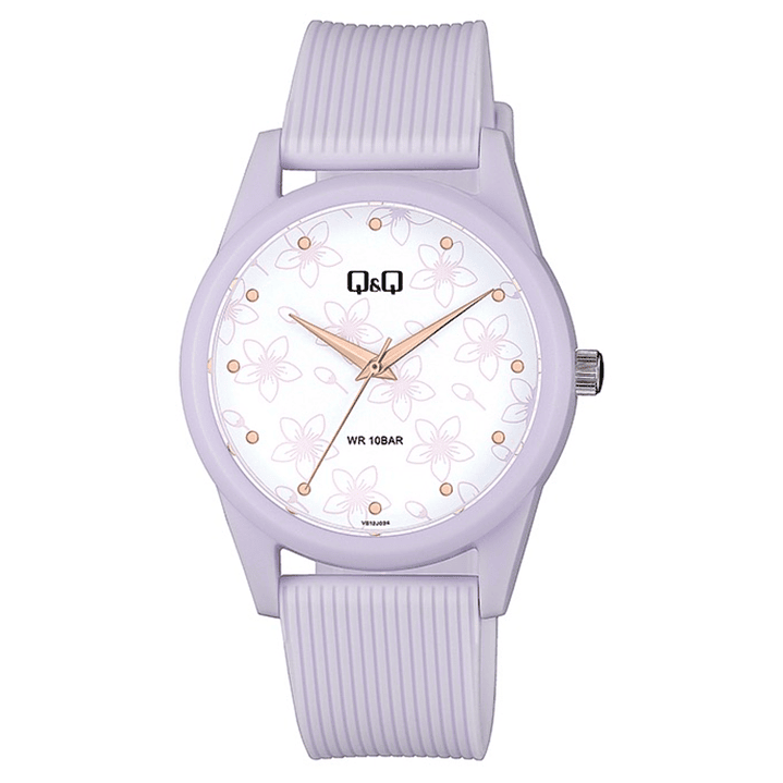 Reloj Q&Q Clásico Mujer Resina Lila VS12J024Y 1