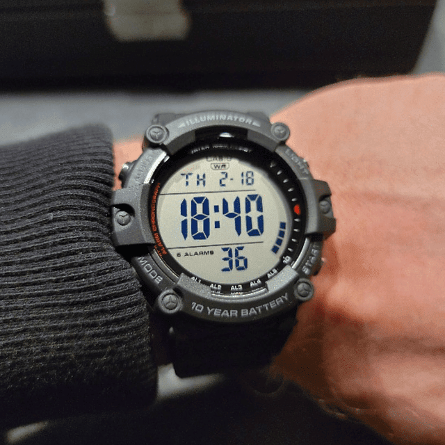 Reloj Casio Sport Hombre Resina Negro AE-1500WH-1A