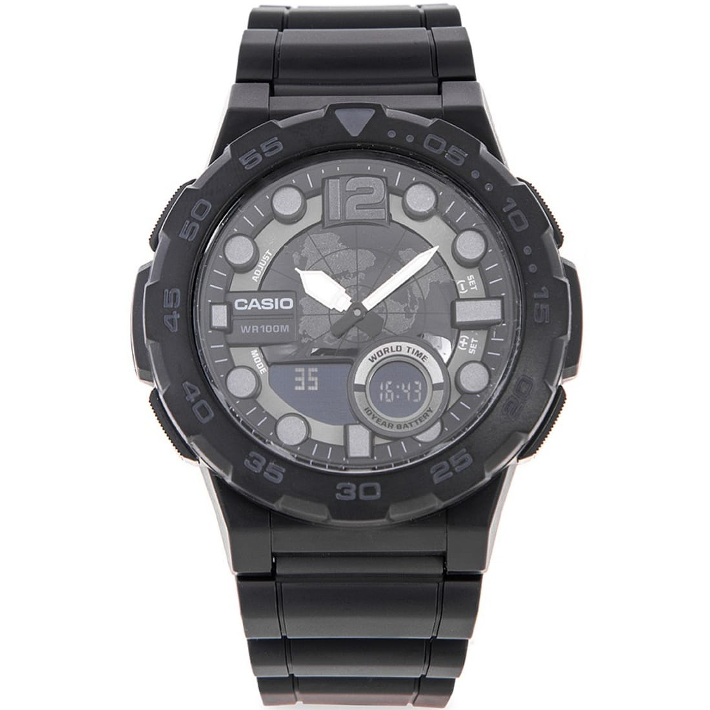 Reloj Casio Sport Hombre Resina Negro AEQ-100W-1BV 1