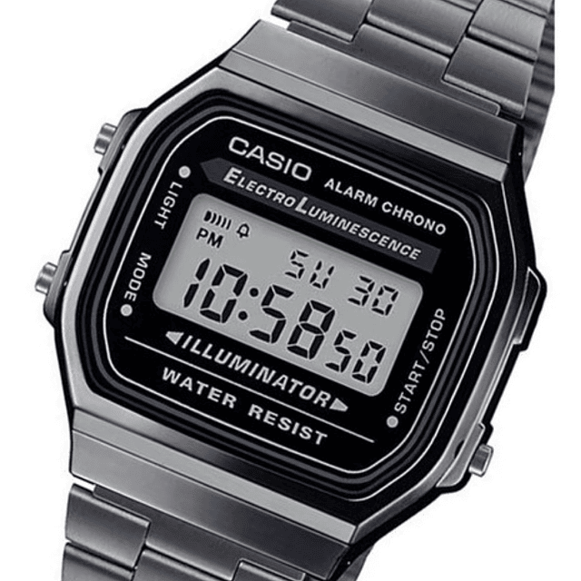 CASIO Reloj Hombre Casio A168wgg-1a Negro Digital