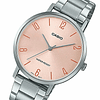 Reloj Casio Clásico Mujer Acero Rosado LTP-VT01D-4B2