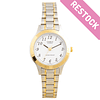 Casio Mini Mujer Metálico Plateado Dorado LTP-1128G-7BH