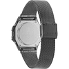 Reloj Casio Vintage Unisex Metálico Negro Correa MIlanese A-168WEMB-1B