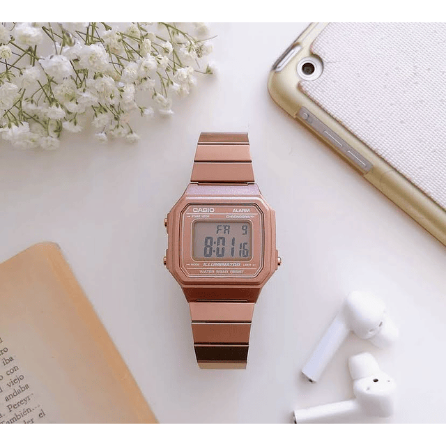 Reloj Vintage Unisex Rosé Gold B650