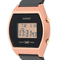 Reloj Casio Vintage Mujer Resina Rosé Negro LW-204-1ADF - Miniatura 3