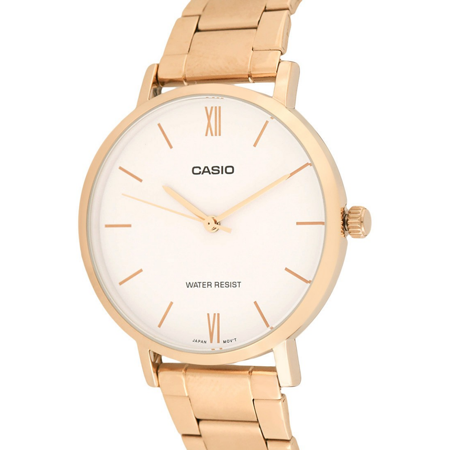 Reloj Casio Clásico Mujer Acero Dorado LTP-VT01G-7B 4