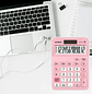 Casio Calculadora Mini Escritorio 12 Digitos Rosado MX-12B-PK - Miniatura 2