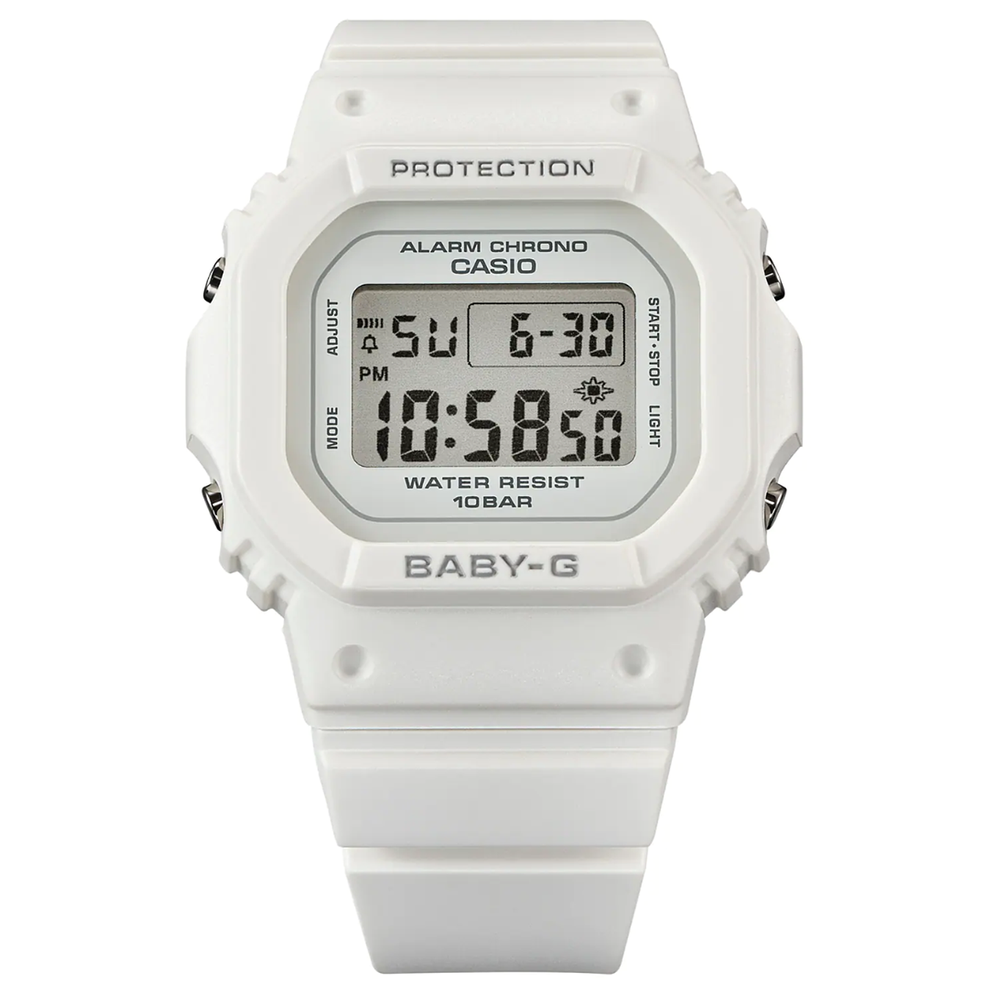 Reloj Baby-G Vintage Resistente Sport Blanco BGD-565-7DR 1