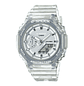 G-SHOCK Mujer traslúcido blanco GMA-S2100SK-7A, incluye caja original metálica - Miniatura 5