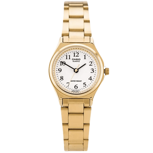 Reloj Mini Clásico Mujer Acero Dorado LTP-1130N-7B