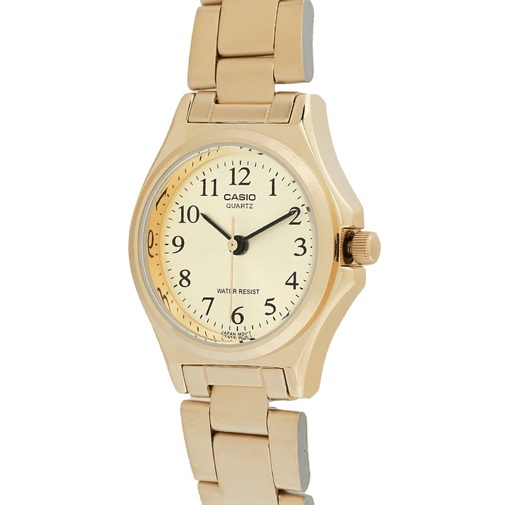 Reloj Mini Clásico Mujer Acero Dorado LTP-1130N-9B 3