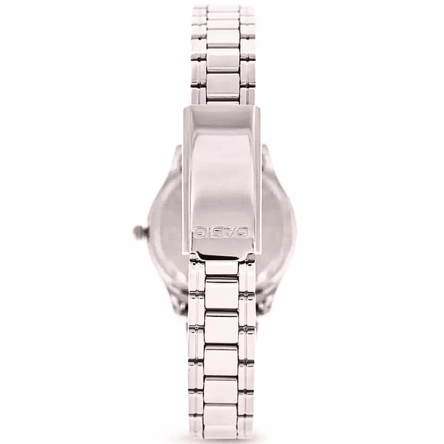 Reloj Mini Casio Vintage Mujer Plateado LTP-1275D-7B