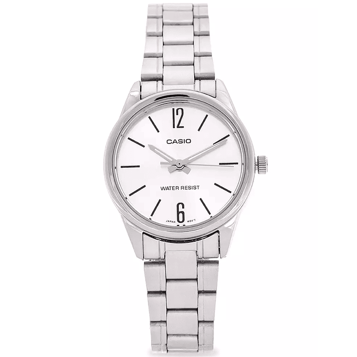 Reloj Casio Mujer Acero Plateado LTP-V005D-7B 1