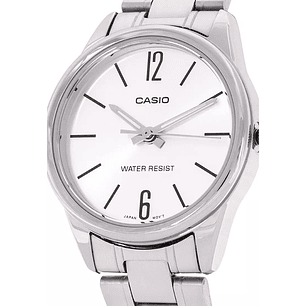 Reloj Casio Mujer Acero Plateado LTP-V005D-7B