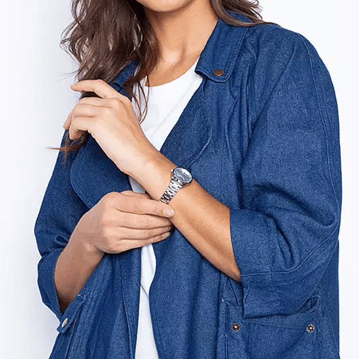 Reloj Casio Mujer Acero Plateado LTP-V005D-7B 5