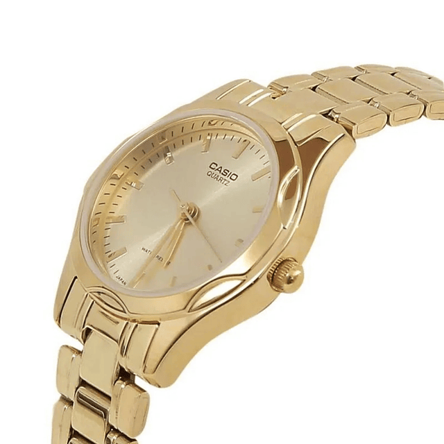 Reloj Mini Casio Vintage Mujer Dorado LTP-1275G-9A