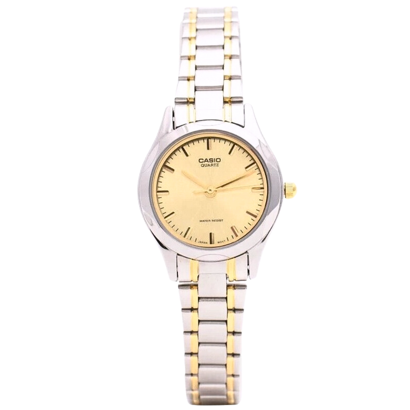 Reloj Mini Casio Vintage Mujer Plateado Dorado LTP-1275SG-9A 1