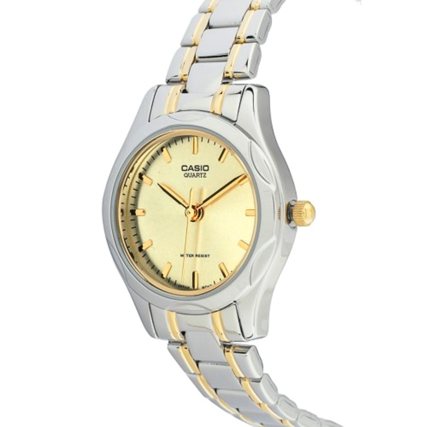 Reloj Mini Casio Vintage Mujer Plateado Dorado LTP-1275SG-9A 2