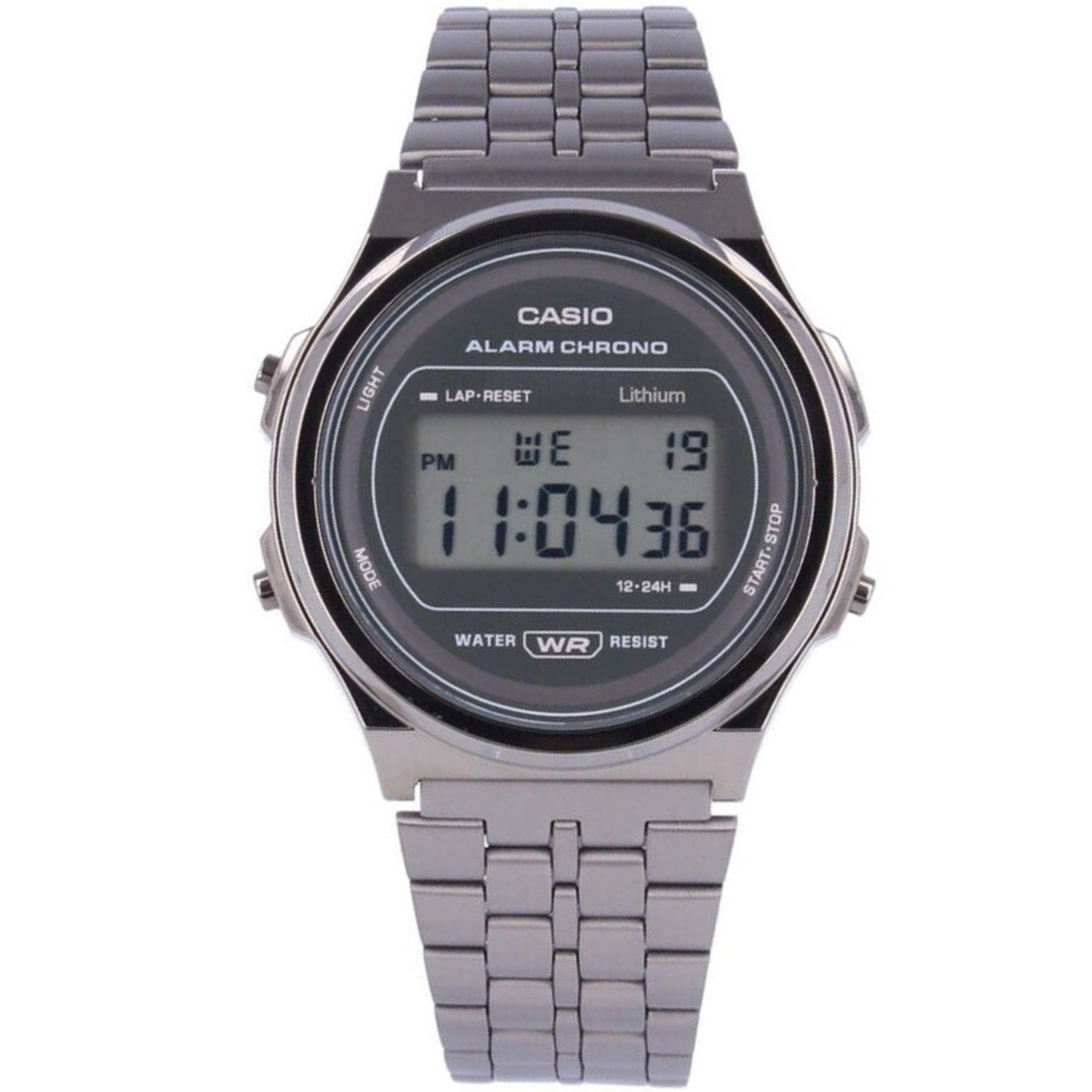 Reloj Casio Vintage Acero Grafito A171WEGG-1ADF 2