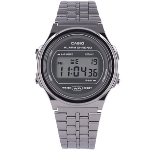 Reloj Casio Vintage Acero Grafito A171WEGG-1ADF