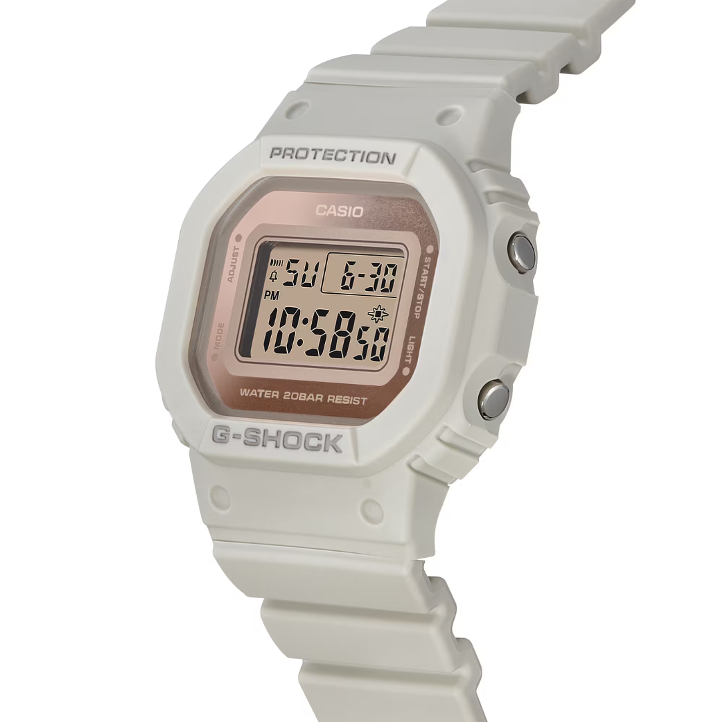 Reloj Casio G-Shock Mujer Resina Beige Rosé GMD-S5600-8DR 3