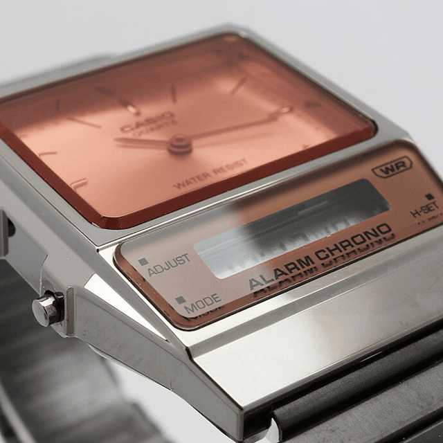 Reloj Casio Vintage Análogo y Digital Dorado AQ-800EG-9A