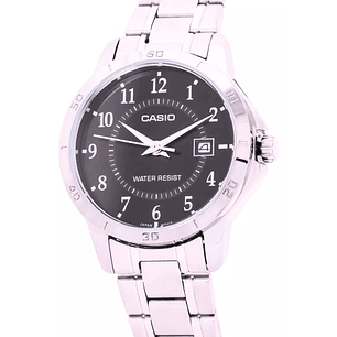 Casio Mini Mujer Análogo Plateado LTP-V004D-1B