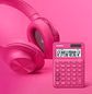 Calculadora Casio Fucsia MS-7UC-RD 10 Dígitos – 12 CM - Miniatura 1