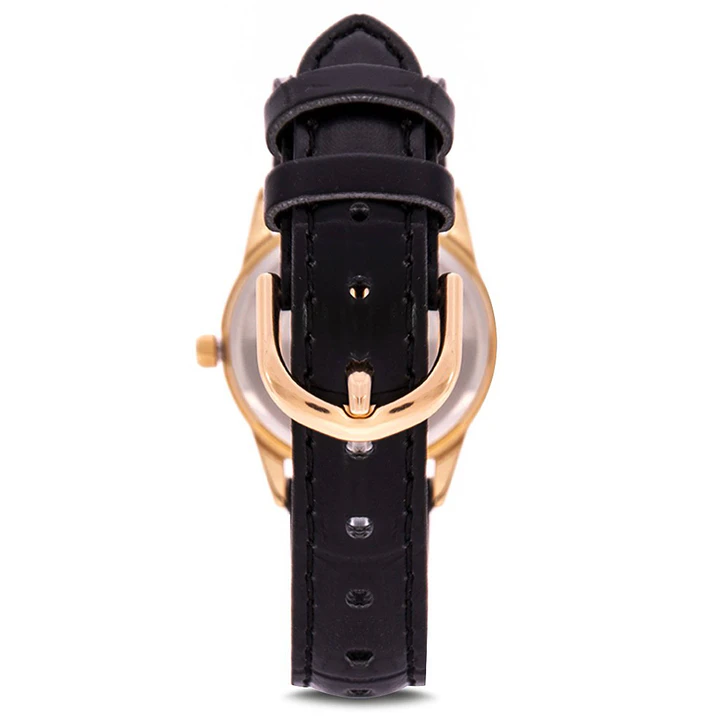 Casio Mini Mujer Dorado Cuero Negro LTP-V001GL-7B  7