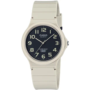 Reloj Casio Clásico Unisex Resina Blanco Mate MQ-24UC-8B